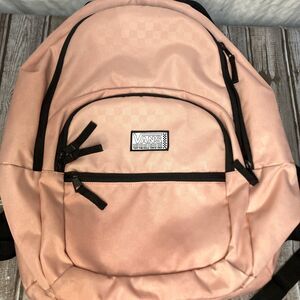 Vans Off The Wall Light Pink Backpack 17”x12”